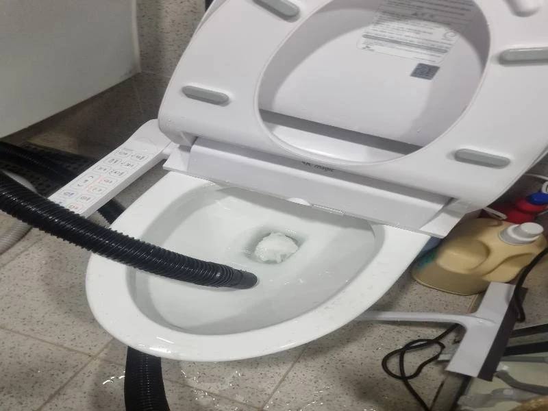 삼송 변기막힘 작업사례 8