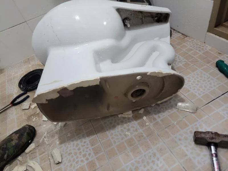 삼송 변기 탈거·재설치 작업사례 6