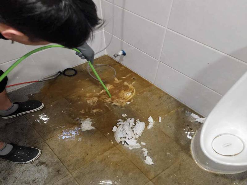삼송 변기역류 작업사례 22